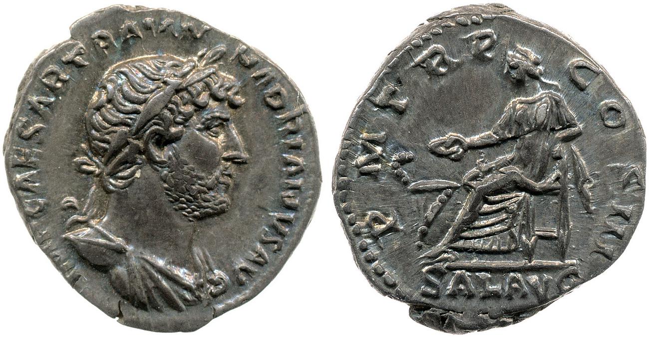RIC II, Part 3 (second edition) Hadrian 378, аверс, Британский музей