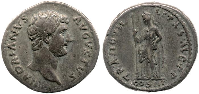 реверс RIC II, Part 3 (second edition) Hadrian 1046