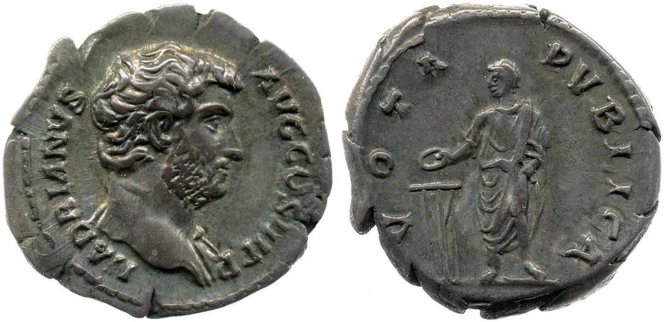 RIC II, Part 3 (second edition) Hadrian 2236, аверс, Британский музей