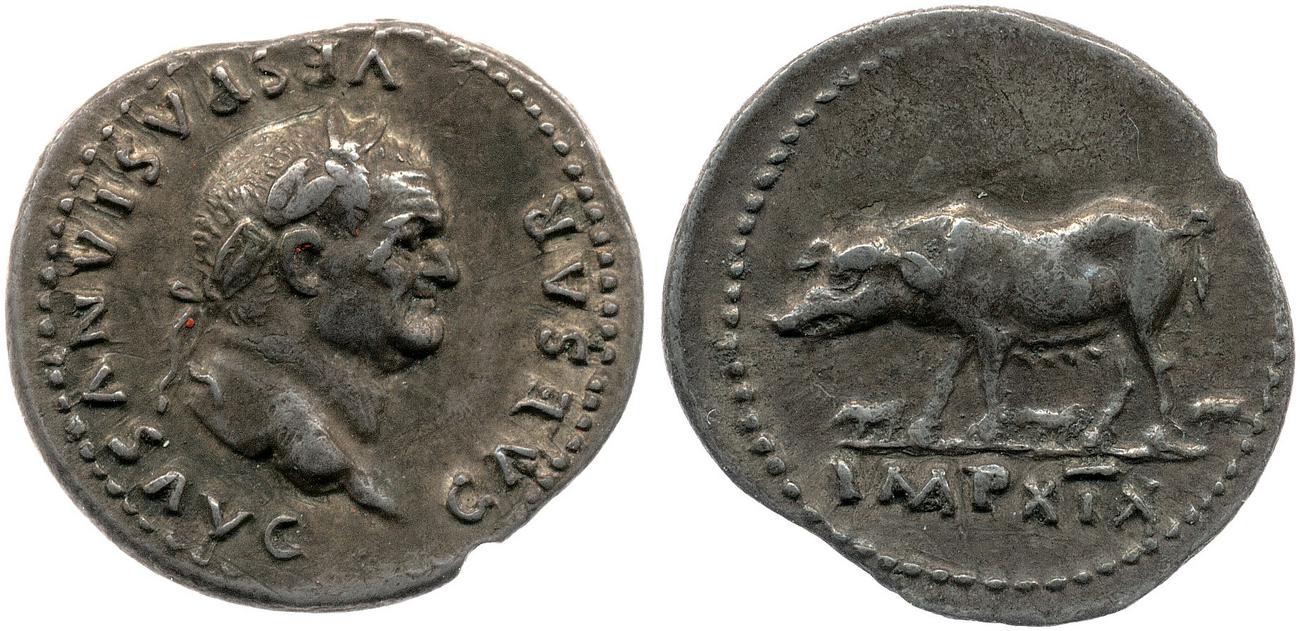 аверс RIC II, Part 1 (second edition) Vespasian 982
