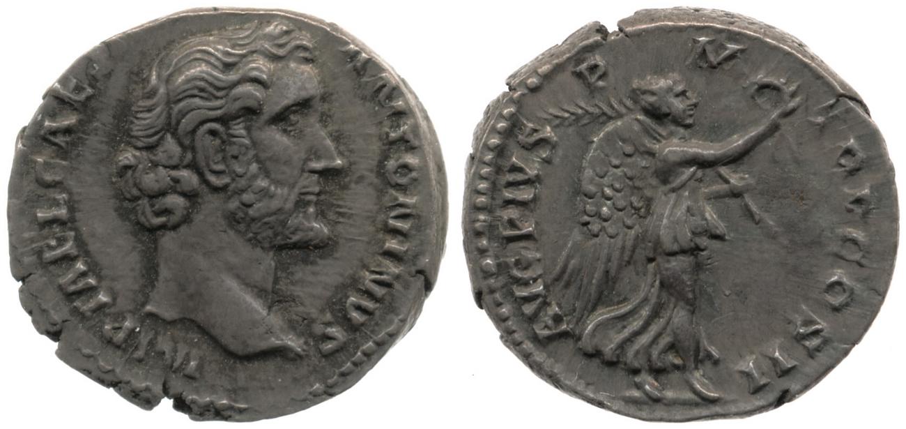 RIC III Antoninus Pius 25, аверс, Британский музей