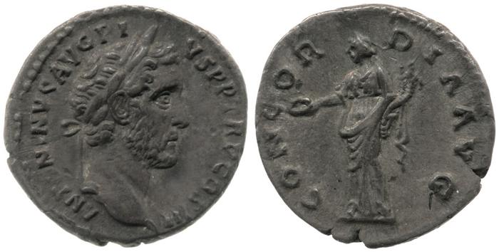 RIC III Antoninus Pius 66, реверс, Британский музей