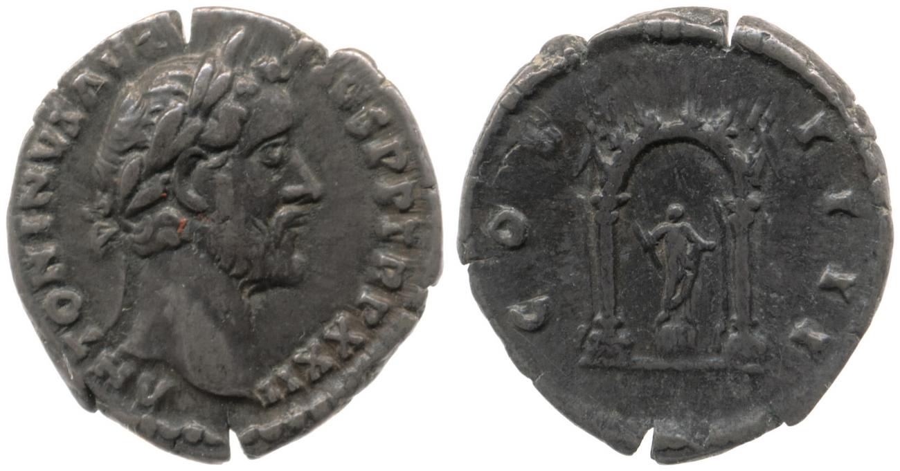 аверс RIC III Antoninus Pius 285
