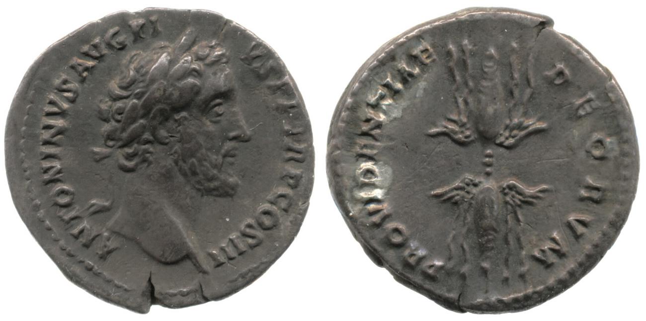 RIC III Antoninus Pius 80a, аверс, bm