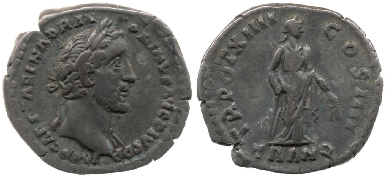 RIC III Antoninus Pius 202b, аверс, Британский музей