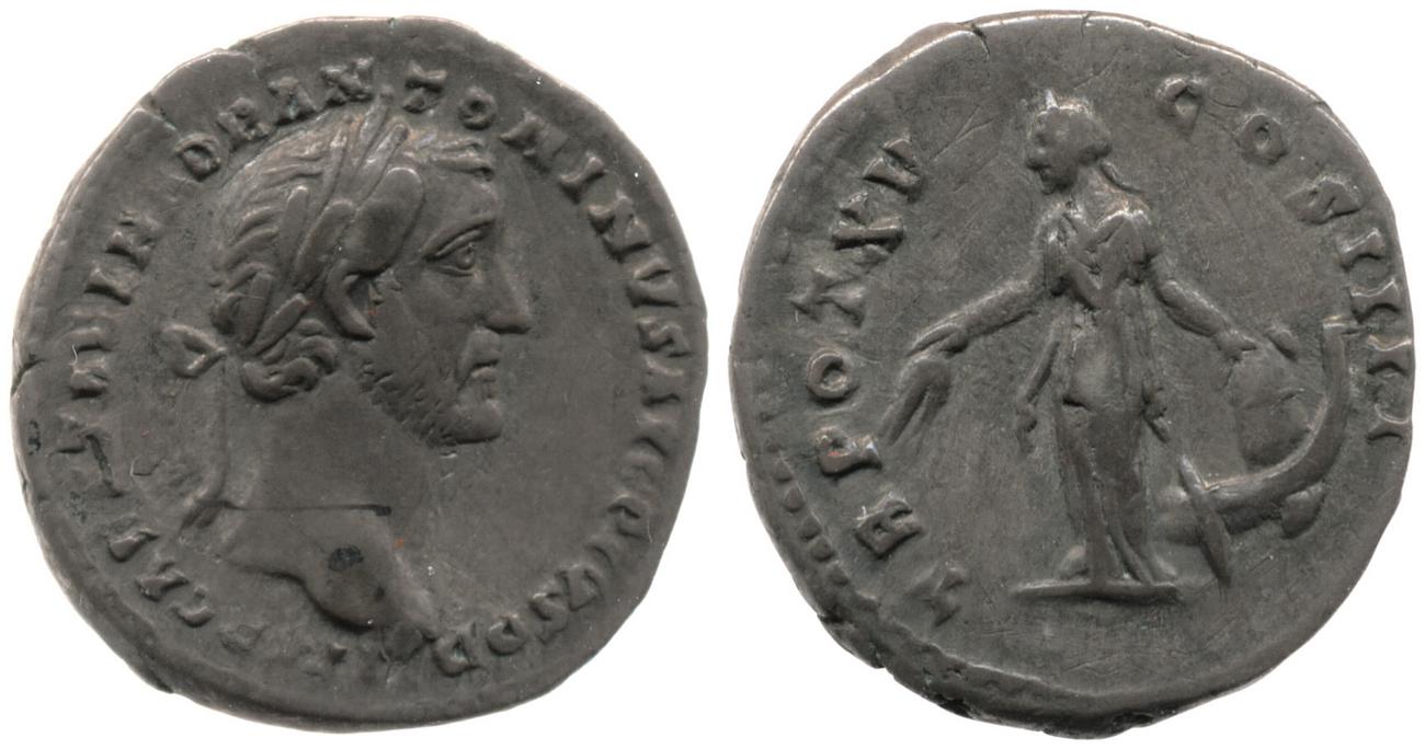 RIC III Antoninus Pius 210, аверс, Британский музей
