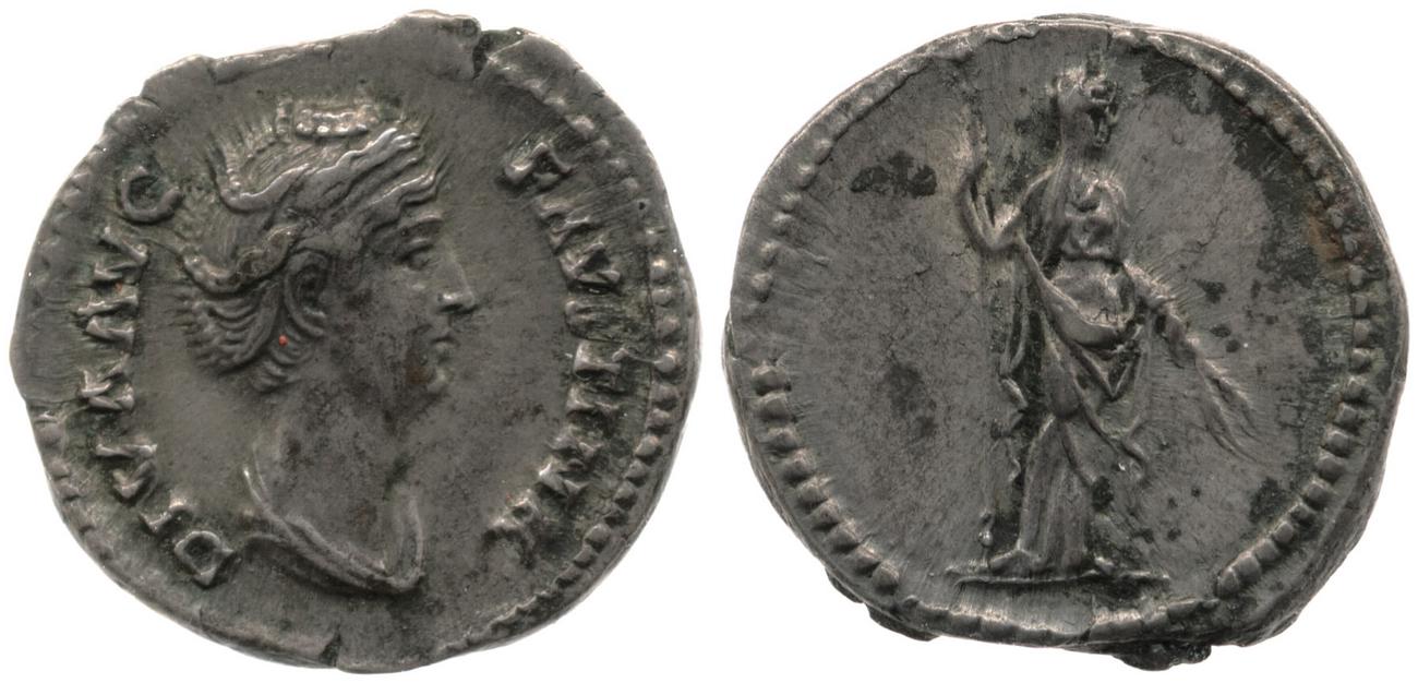 RIC III Antoninus Pius 404B, аверс, Британский музей