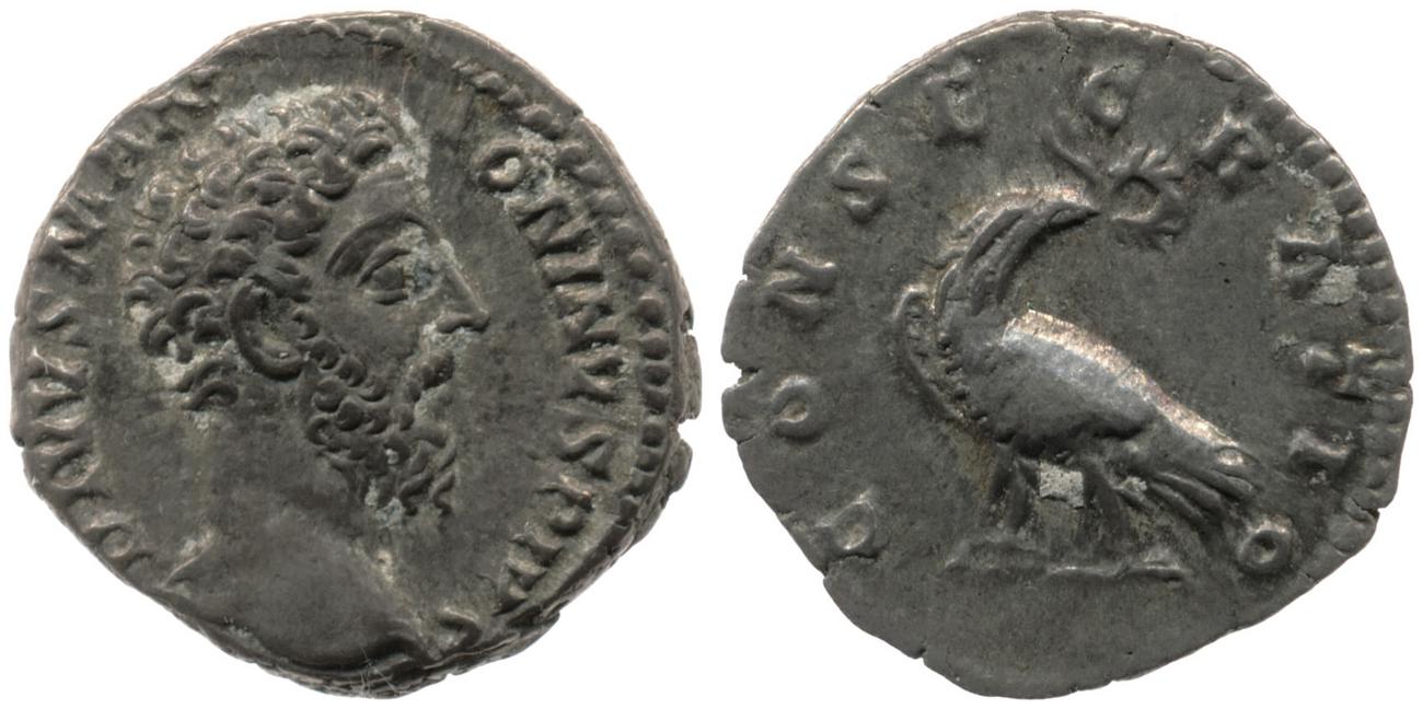RIC III Commodus 267, аверс, bm