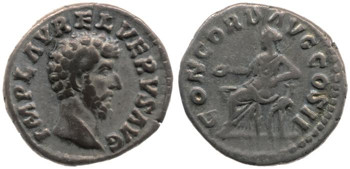 RIC III Marcus Aurelius 446, реверс, Британский музей