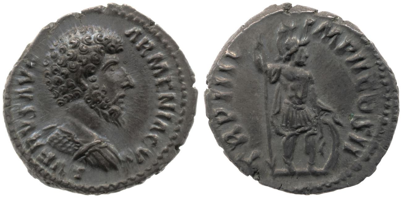 RIC III Marcus Aurelius 514, аверс, Британский музей