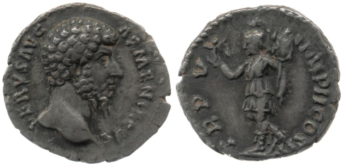 аверс RIC III Marcus Aurelius 536