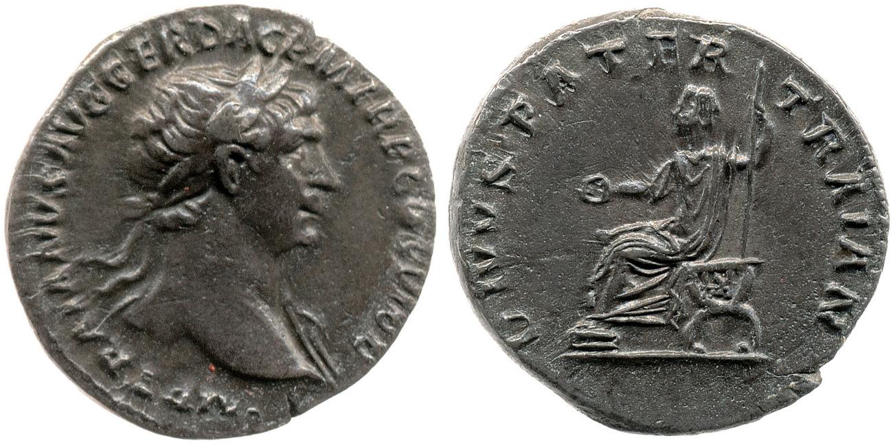 аверс RIC II Trajan 251