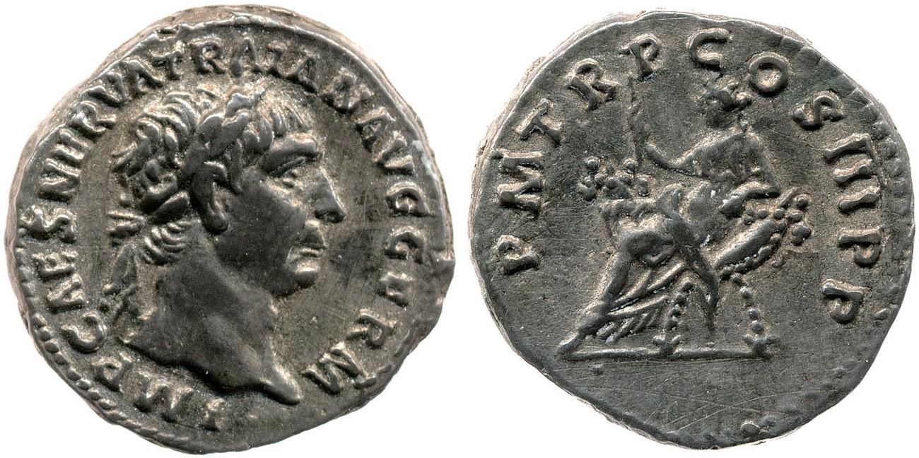 RIC II Trajan 32, аверс, bm