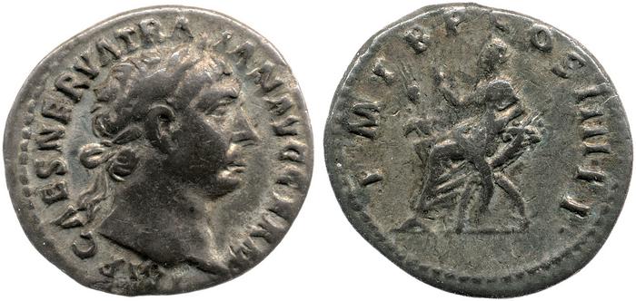 RIC II Trajan 54, реверс, Британский музей