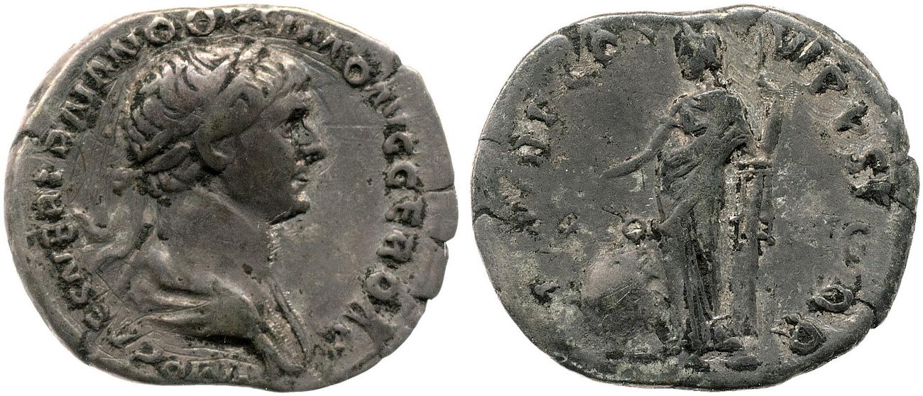 RIC II Trajan 360, аверс, bm