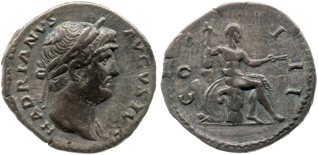 аверс RIC II, Part 3 (second edition) Hadrian 731