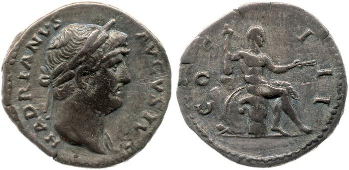 реверс RIC II, Part 3 (second edition) Hadrian 731