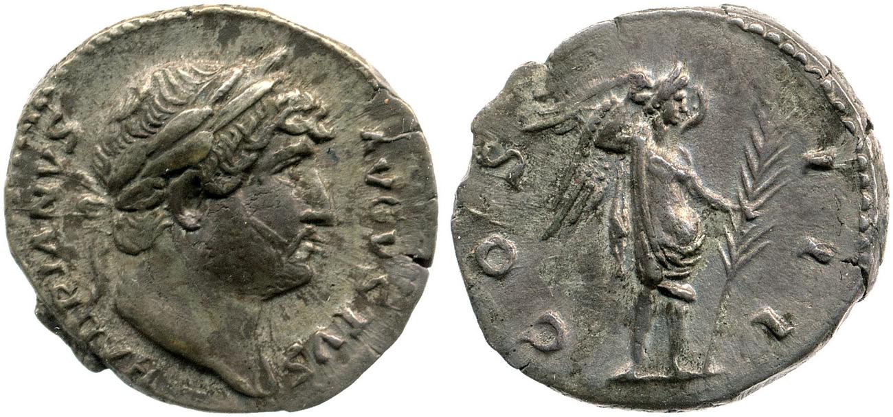 аверс RIC II, Part 3 (second edition) Hadrian 848