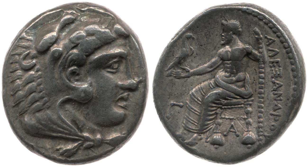 Price 3303, аверс, Британский музей