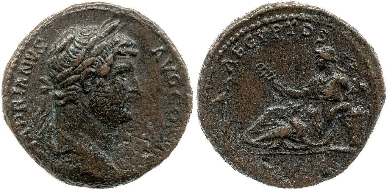 obverse RIC II, Part 3 (second edition) Hadrian 1603