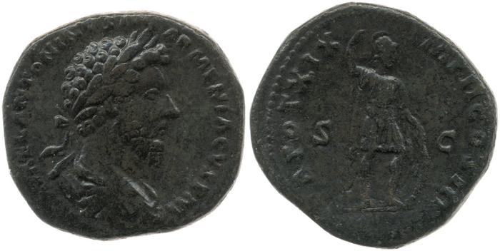 reverse RIC III Marcus Aurelius 899