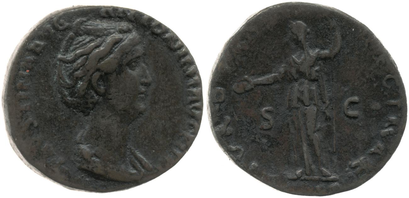 obverse RIC III Antoninus Pius 1077A