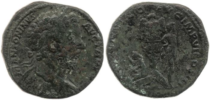 реверс RIC III Marcus Aurelius 1060