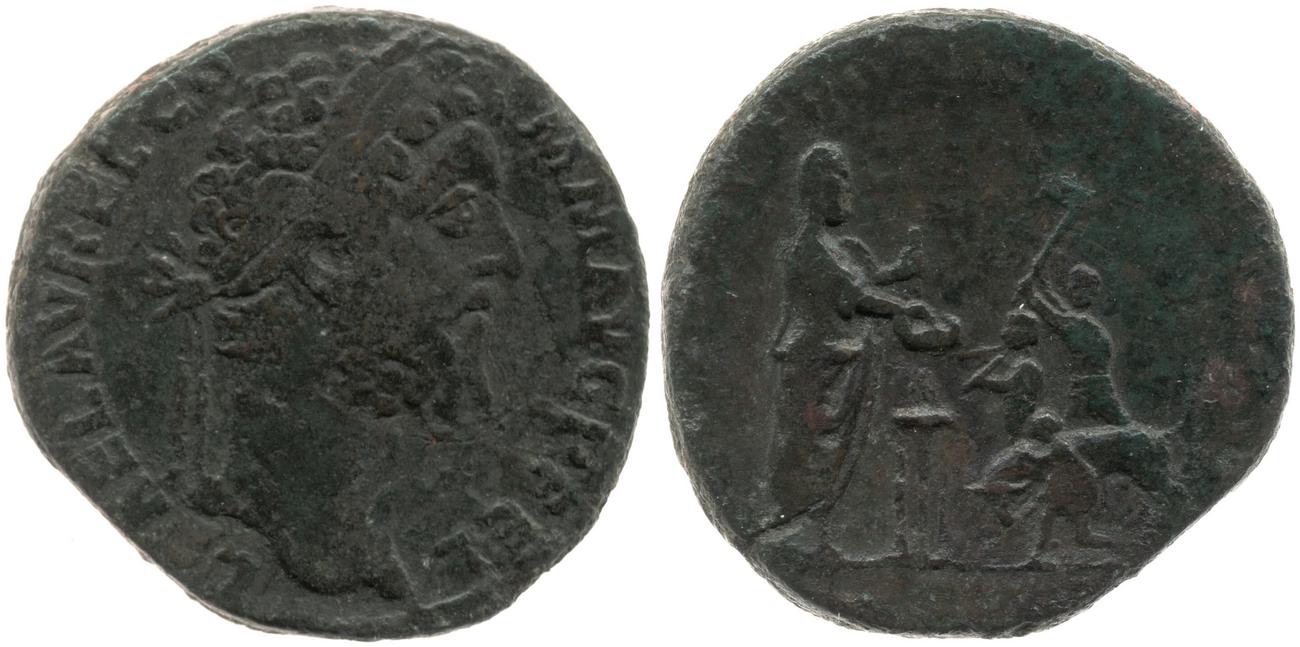 аверс RIC III Commodus 603