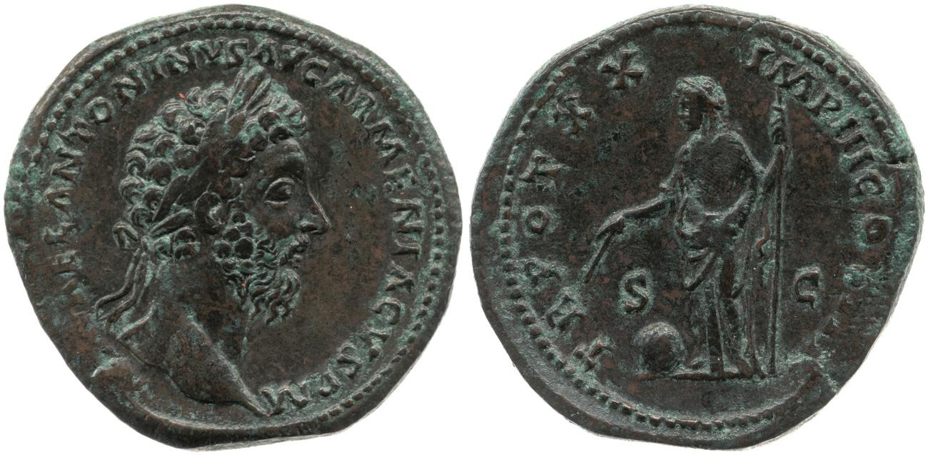 obverse RIC III Marcus Aurelius 923