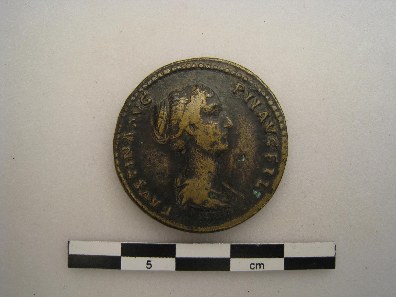 RIC III Antoninus Pius 1372A, аверс, Британский музей