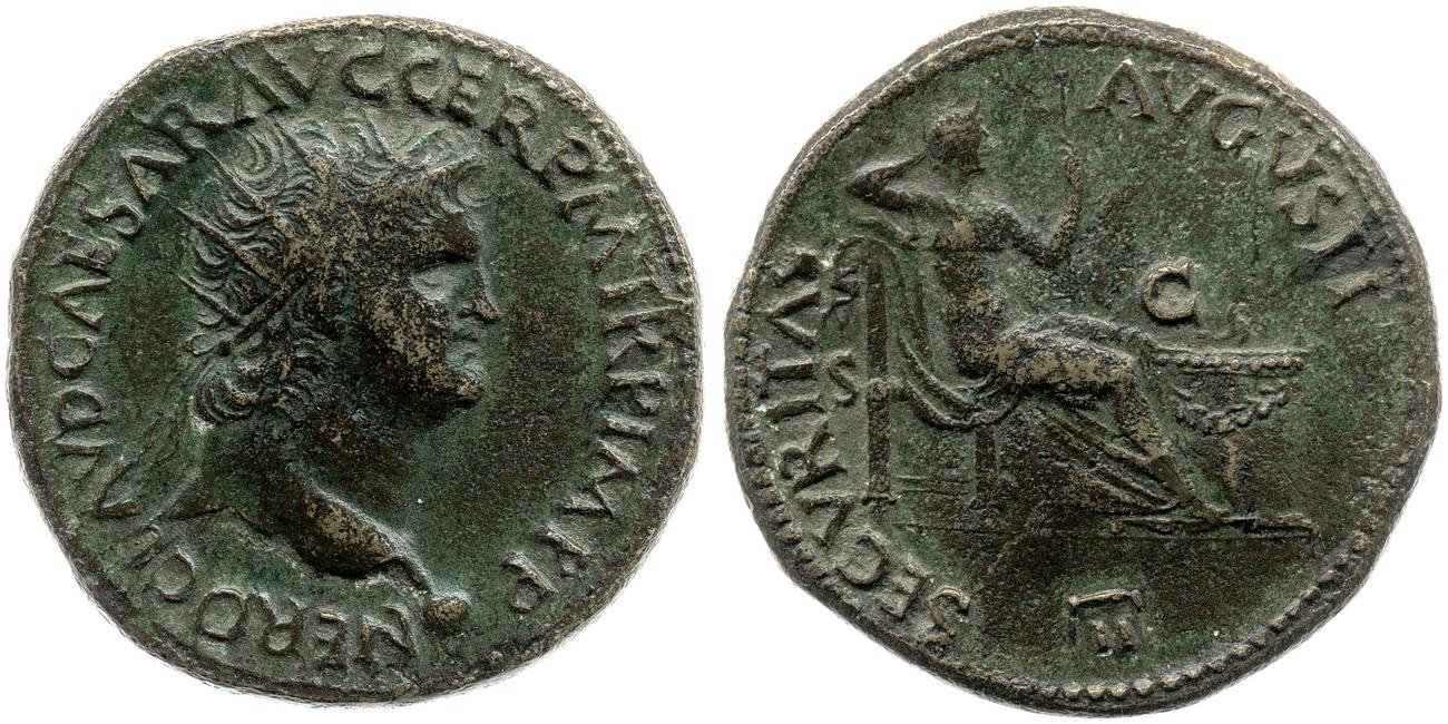 аверс RIC I (second edition) Nero 375