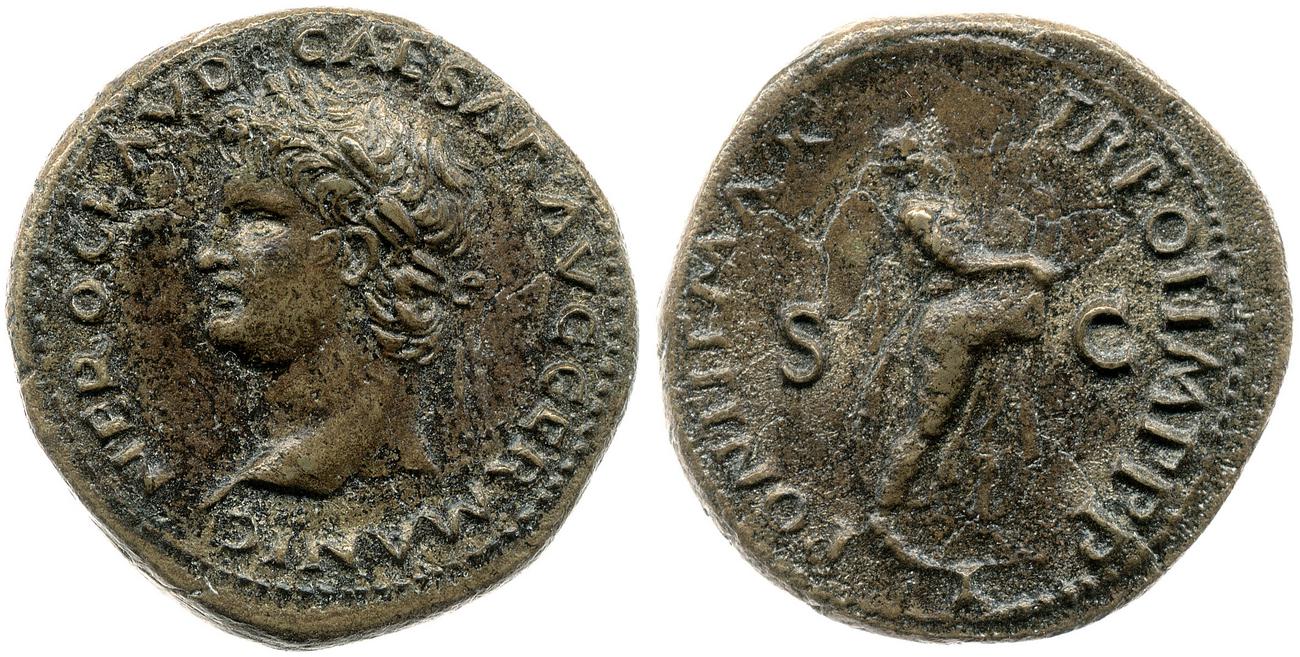 аверс RIC I (second edition) Nero 381