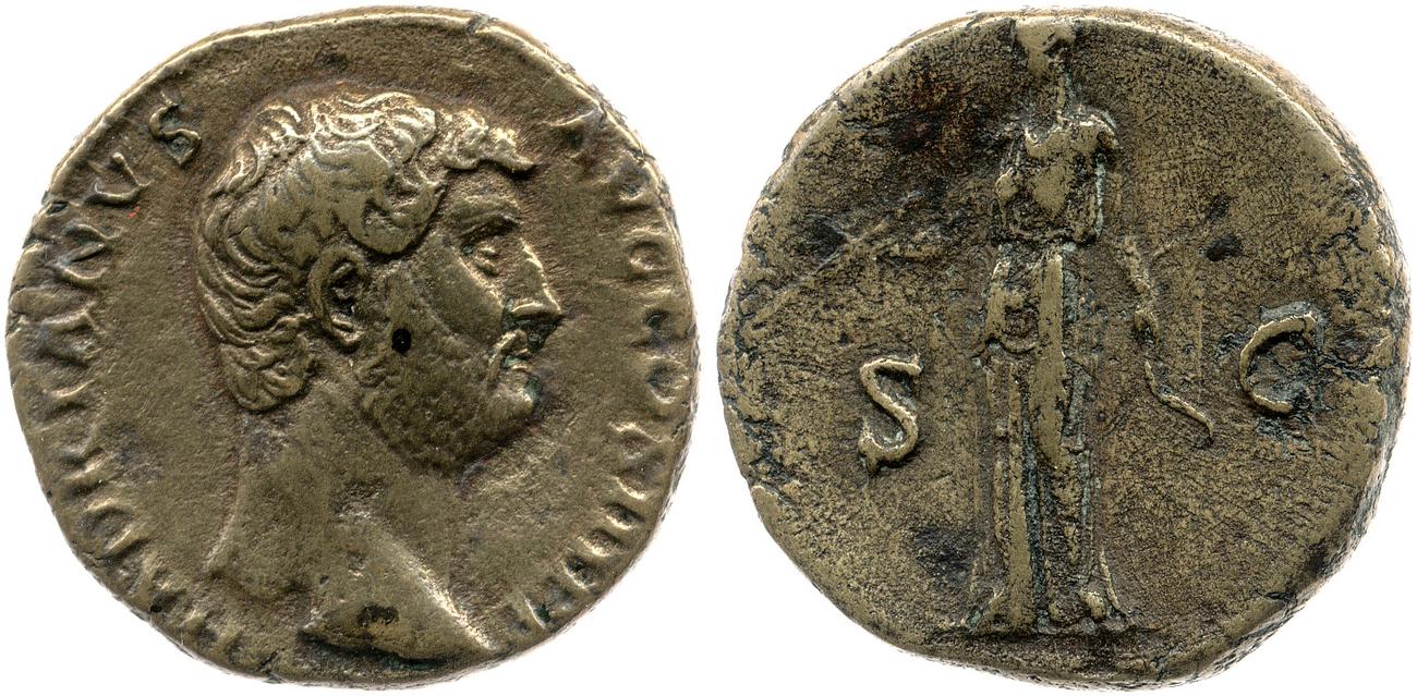 obverse RIC II, Part 3 (second edition) Hadrian 2404