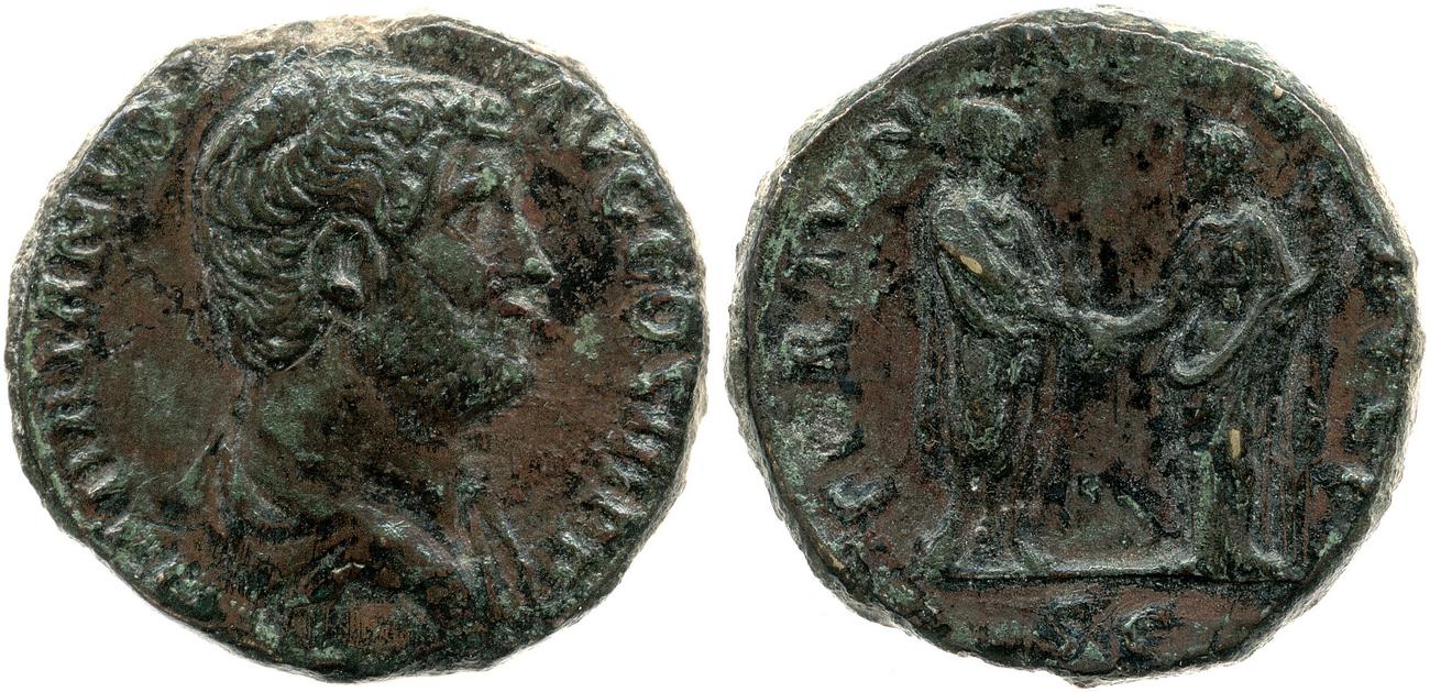 obverse RIC II, Part 3 (second edition) Hadrian 2103