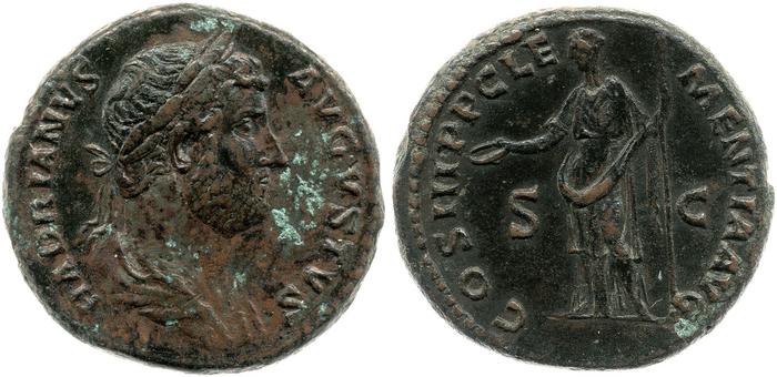 реверс RIC II, Part 3 (second edition) Hadrian 1266