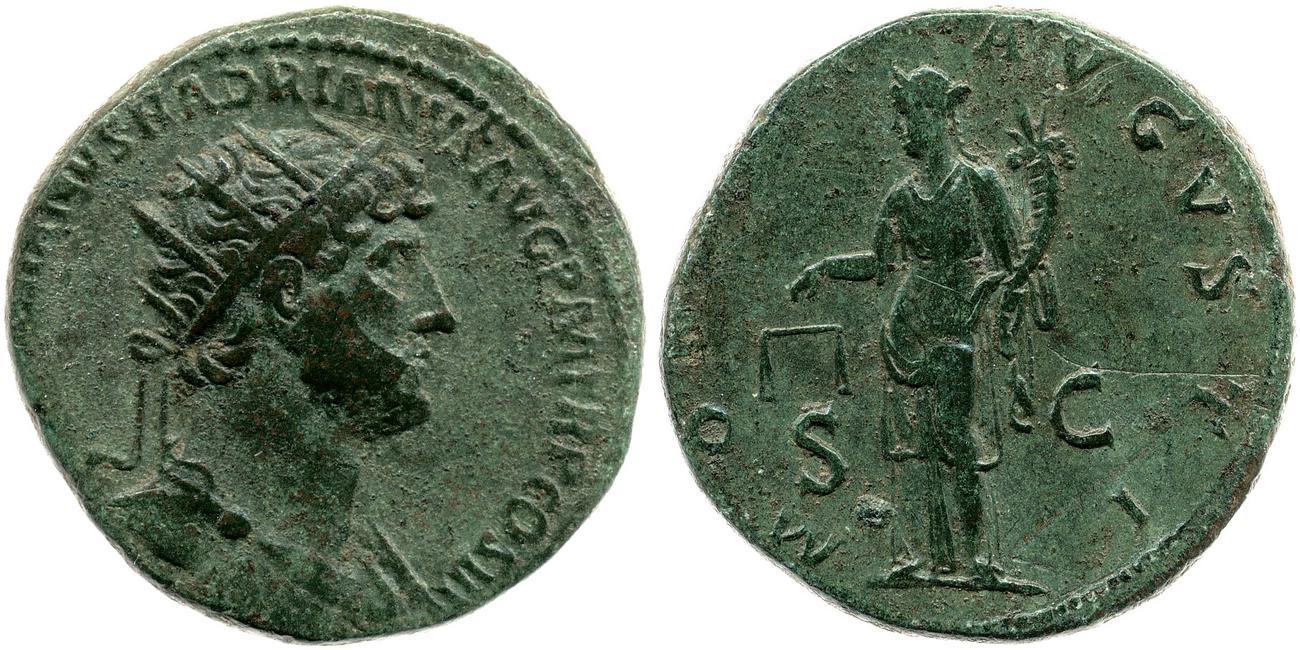 obverse RIC II, Part 3 (second edition) Hadrian 441