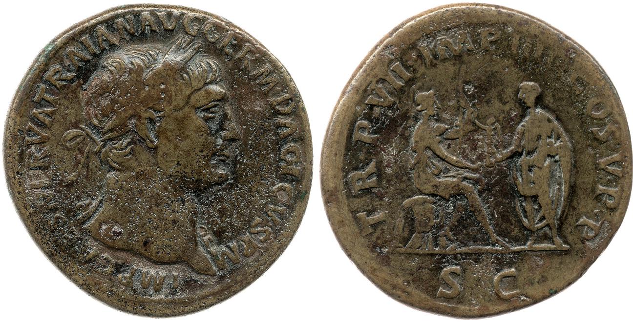 аверс RIC II Trajan 451