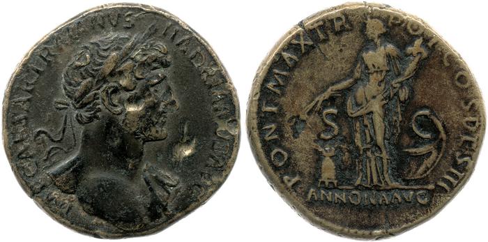 reverse RIC II, Part 3 (second edition) Hadrian 178