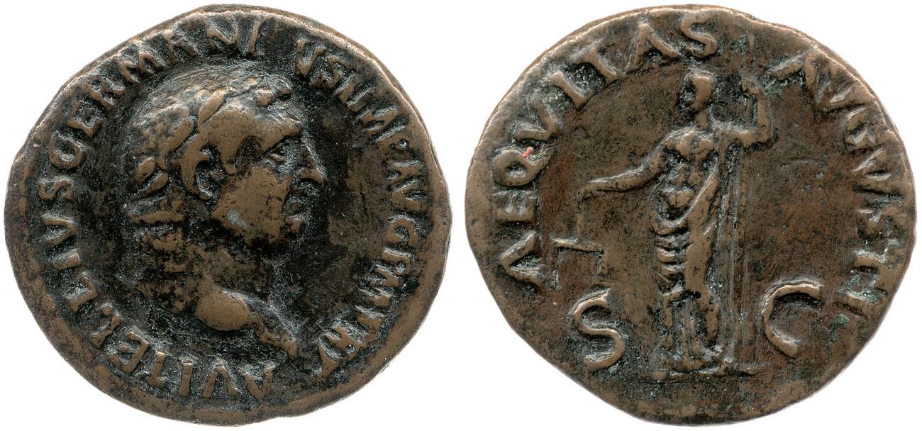 аверс RIC I (second edition) Vitellius 125