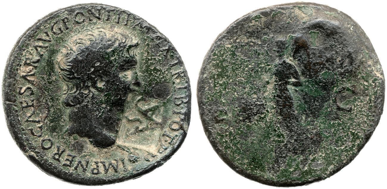 obverse RIC I (second edition) Nero 547