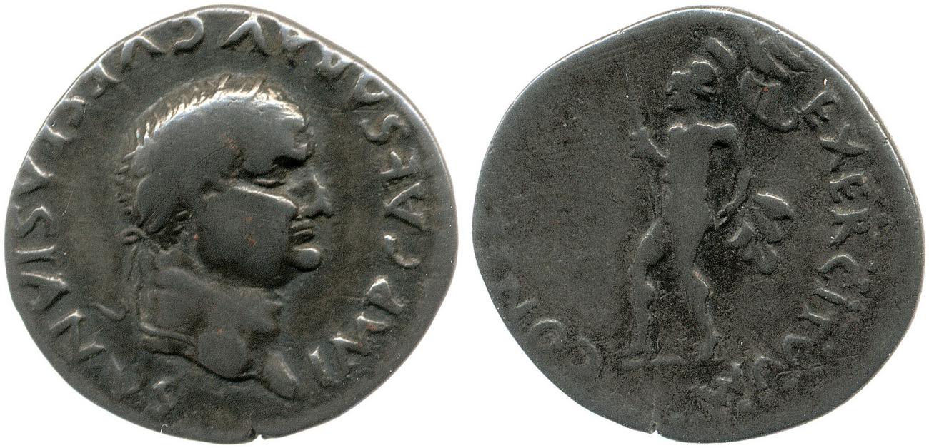 аверс RIC II, Part 1 (second edition) Vespasian 1352