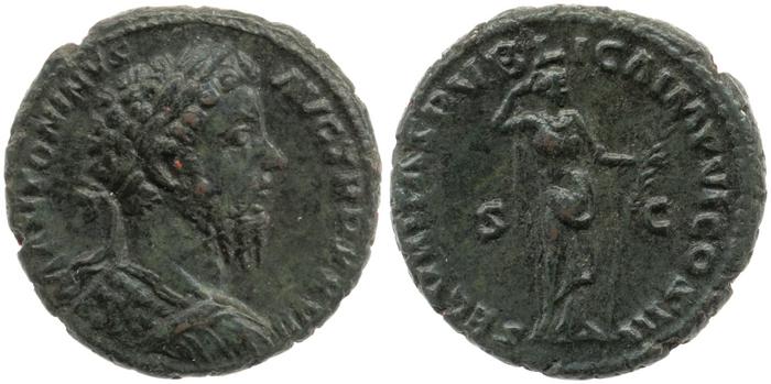 реверс RIC III Marcus Aurelius 1084