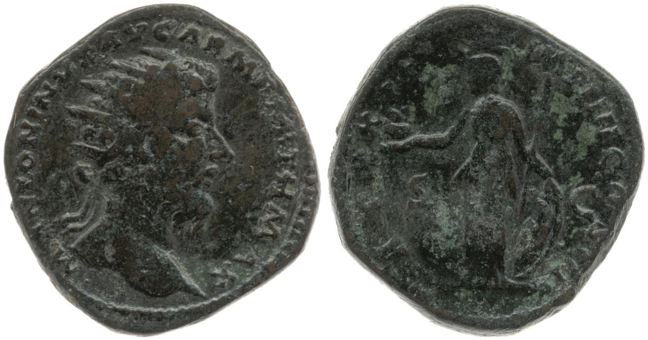 obverse RIC III Marcus Aurelius 954