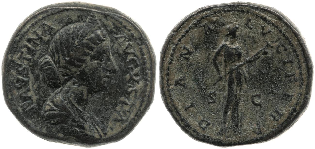 аверс RIC III Marcus Aurelius 1632