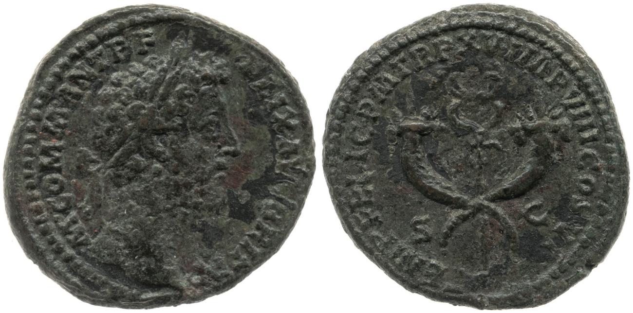 аверс RIC III Commodus 574