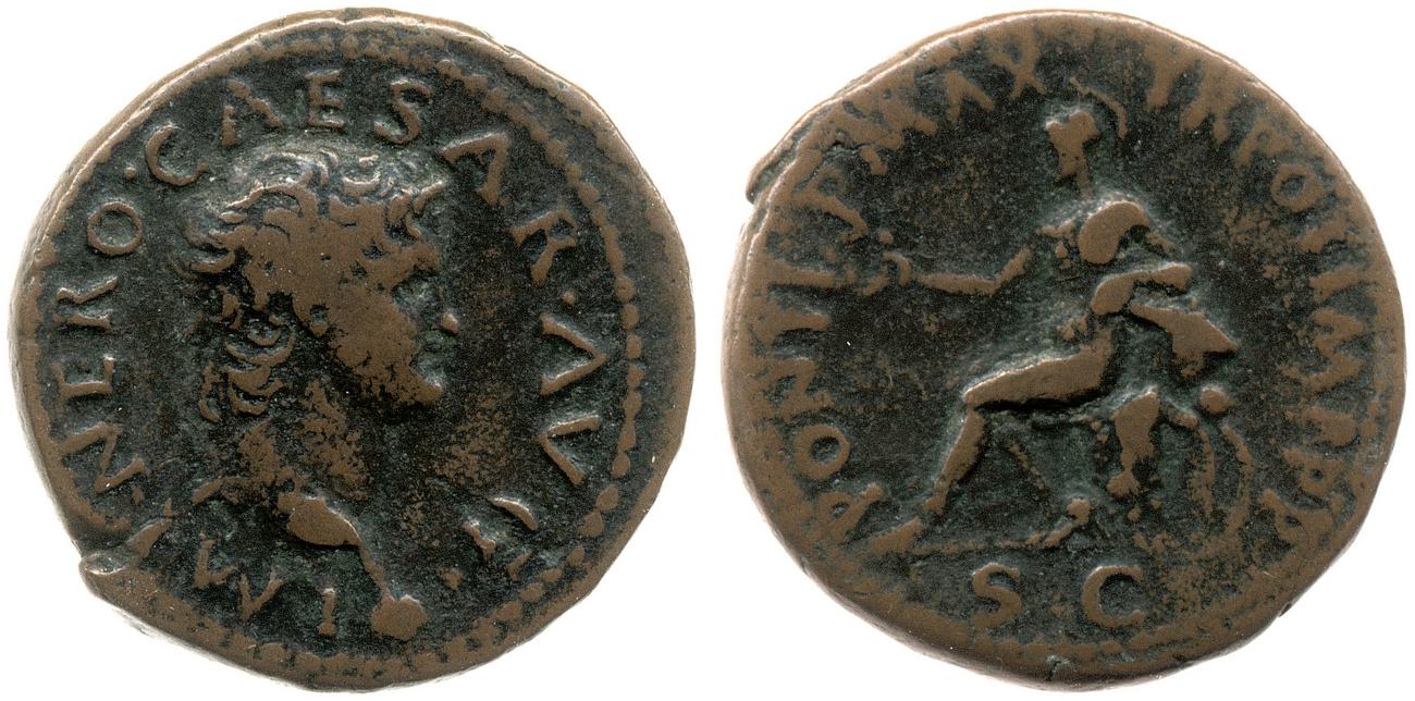 obverse RIC I (second edition) Nero 549