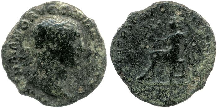 RIC II Trajan 116, реверс, bm