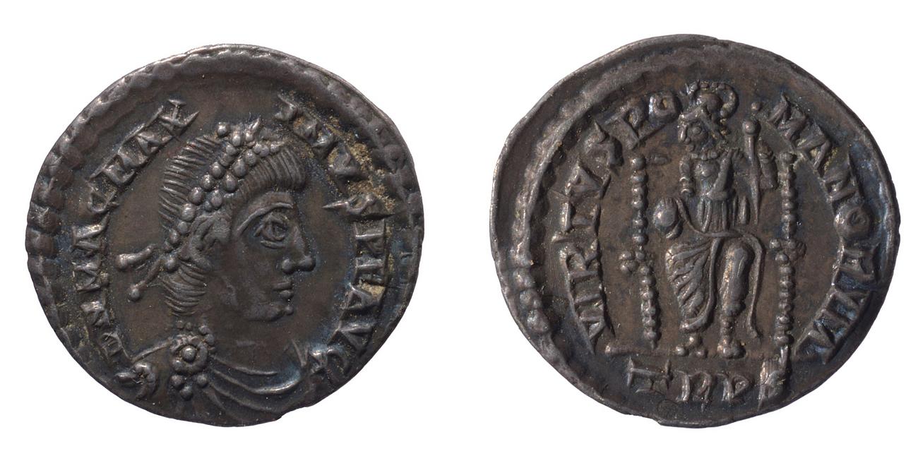 RIC IX Treveri 84B, аверс, bm