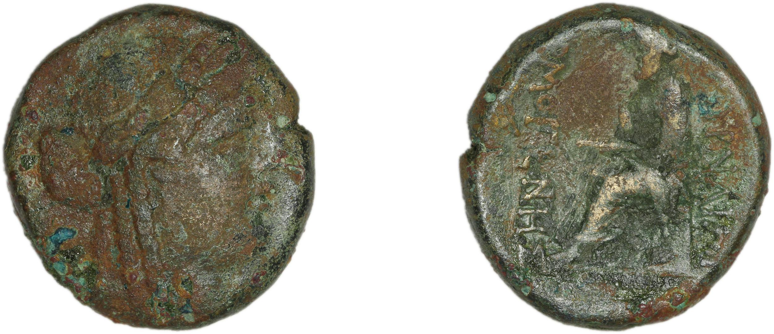 Smyrna Milne 1927 Period IX J, аверс, bm