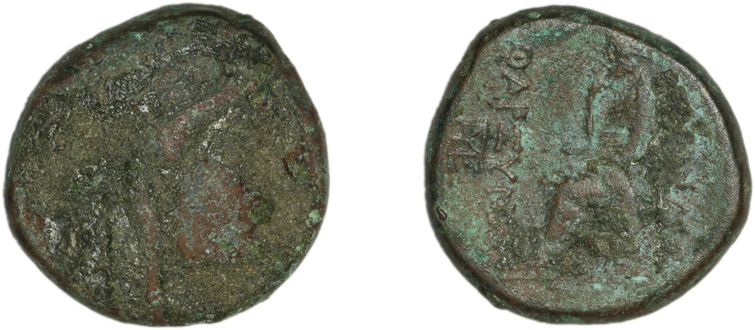 Smyrna Milne 1927 Period X J, аверс, bm